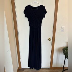 Koh koh small navy blue special occasion maxi dress